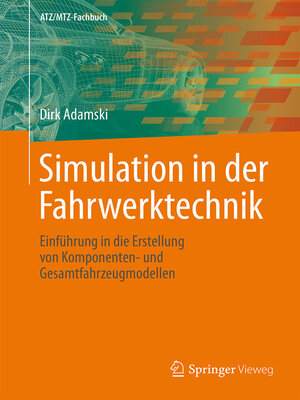 cover image of Simulation in der Fahrwerktechnik